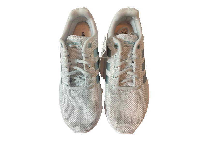 SAOLA Scarpe da sneaker Adidas donna Lite Racer pulite 2.0 (bianco blu 7 5) LEGGERMENTE INDOSSATE