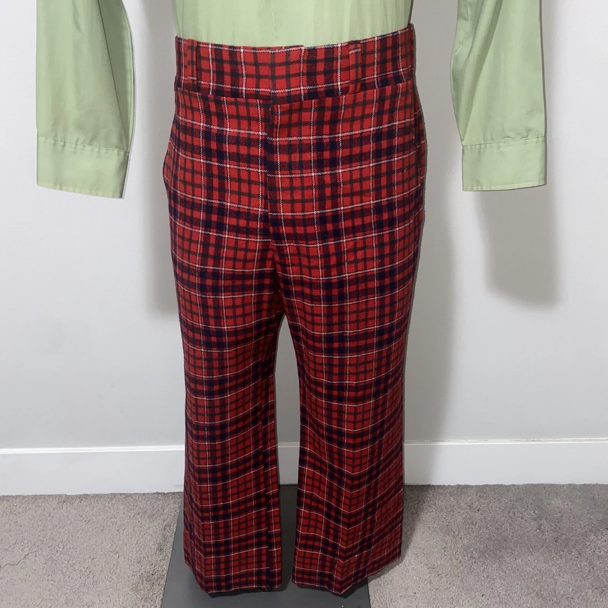 Mens tartan hotsell plaid pants