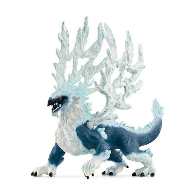 Schleich 70790 Eisdrache Modell ELDRADOR Drachen Spielzeug Fantasie Fabeltier