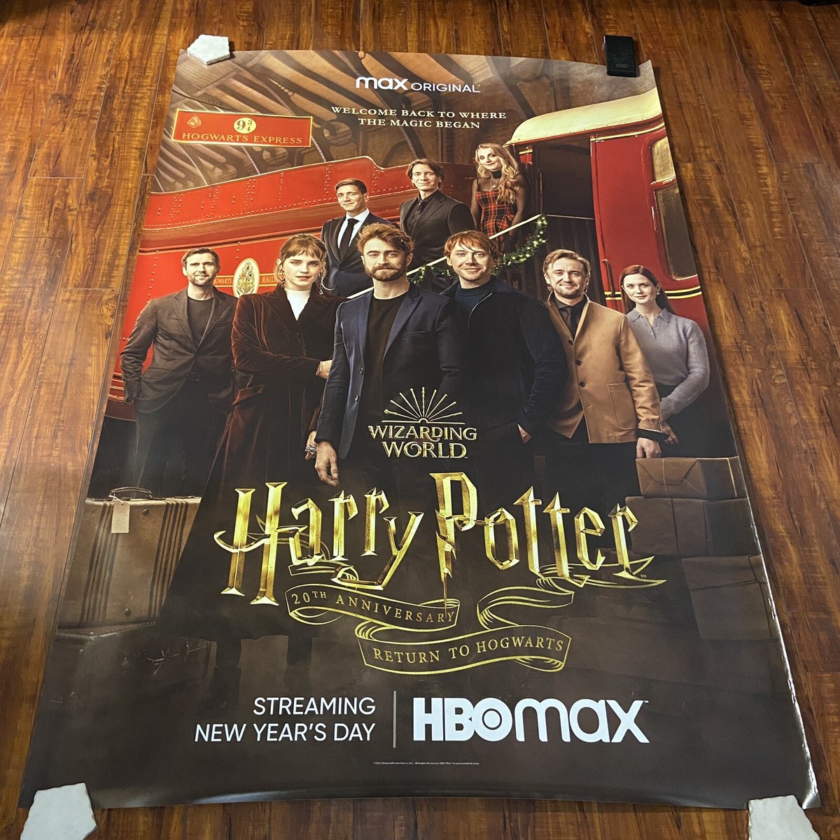Magic Harry Potter On Hbo Poster Hbo Max Harry Potter Show Hbo
