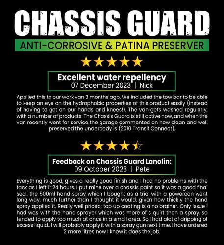 Pulverizador manual de lanolina transparente aceite de lanolina Chassis Guard Pro 750 ml - Imagen 3 de 10