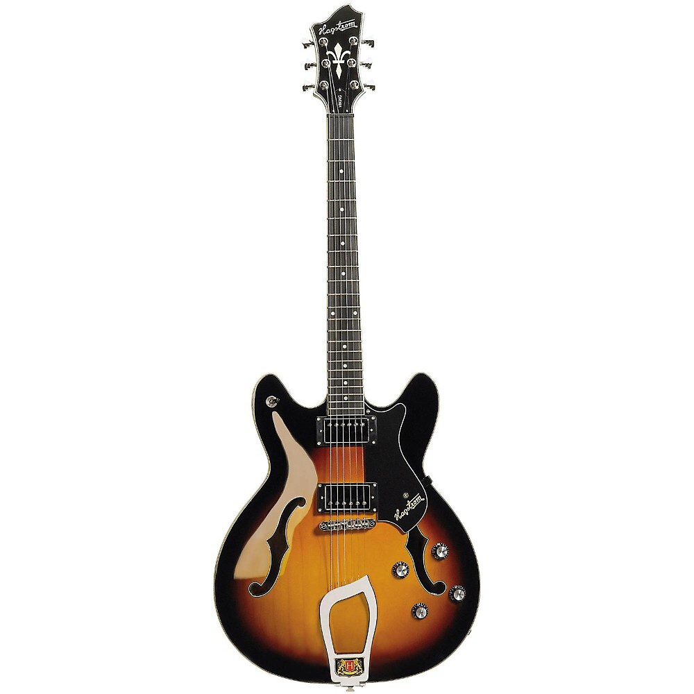 Hagstrom Viking Semi-Hollowbody Electric Guitar Tobacco