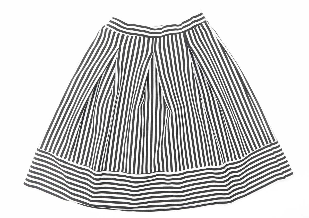 Striped Skirt Topshop A Line Midi Skirt Jersey A Line Midi Skirt