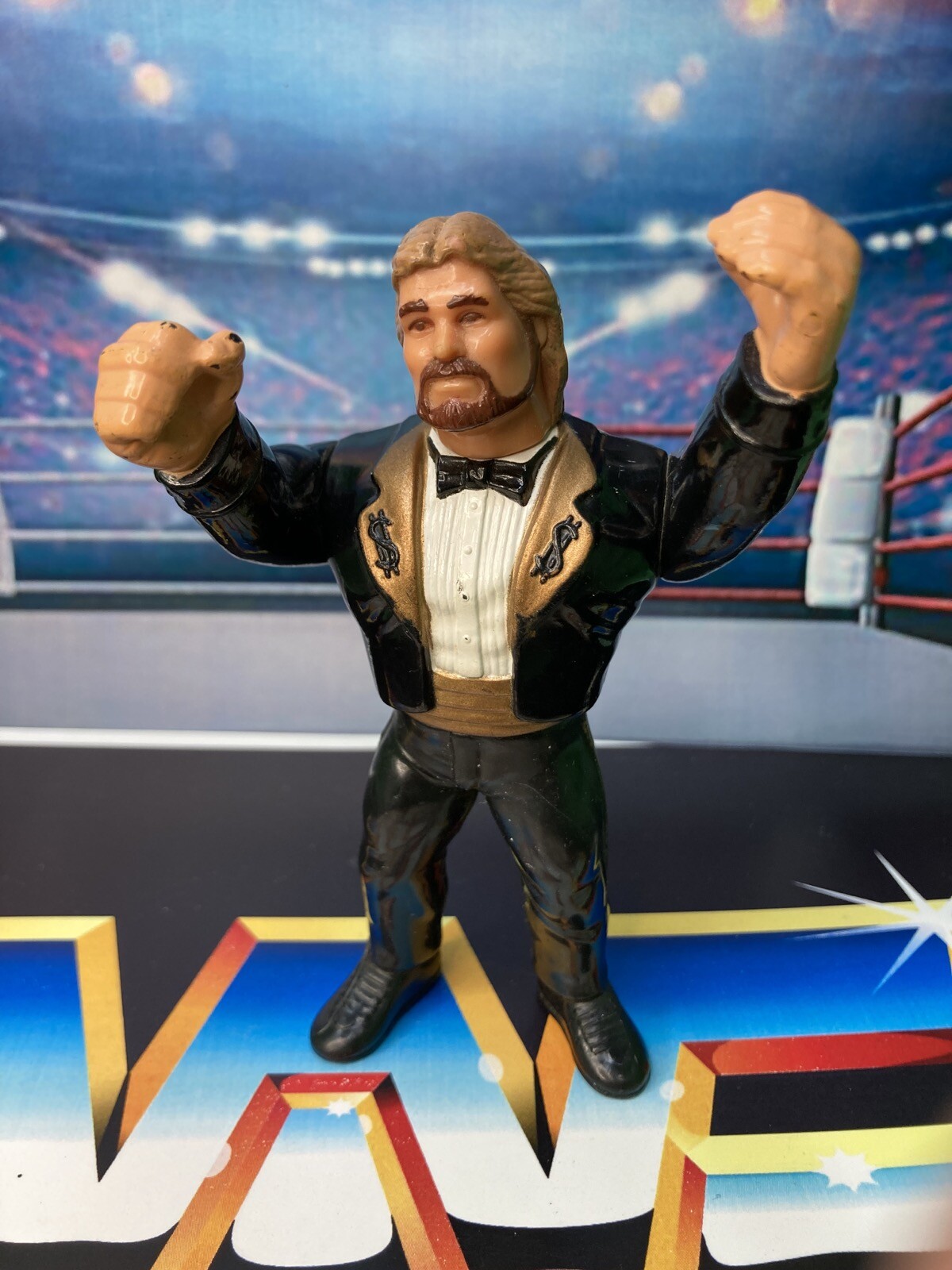 Ted DiBiase Millon Dollar Man Black Suit (1990 Series 1) Hasbro WWF 5