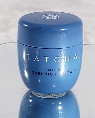 TATCHA INDIGO Overnight Repair Serum in Cream TRAVEL SIZE 10 ml / 0.34 fl.oz