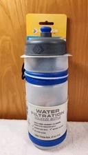 NWT Outdoor Products Water Filtration Squeeze Bottle Hiking Camping Travel 