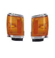 Toyota Pickup 87-88 Set Of Left And Right Park Clearance Lights With Crome on sale Toyota Pickup 87-88 Set Of Left And Right Park Clearance Lights With Crome on sale