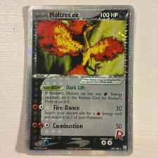 Rocket's Moltres ex 100/109 Team Rocket Returns Holo Ultra Rare DMG HP on eBay