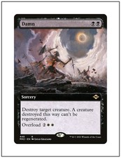1x Damn, Modern Horizons 2, Extended Art, Magic MTG NM