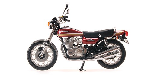 Miniature Moto 1/12 MINICHAMPS : Kawasaki Z1 900 1972 Couleur Orange - Diecast - Occasion