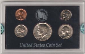 1974 US Coin Collection Lot Set in Clear Display Collectible Collectors Slab USA