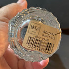 Mikasa Accent Clear Cut Glass Bud Vase Decorative Floral Japan MPN QQ251/612 — photo 1