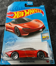 Hot Wheels Burnt Orange McLaren Speedtail Factory Fresh Series 7/10 112/250