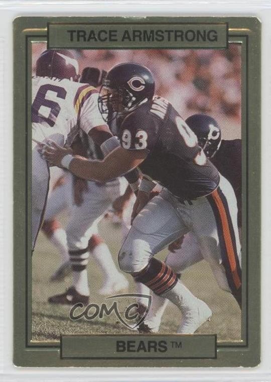 1989 Action Packed Test Issue Trace Armstrong #2 Rookie RC 0j9