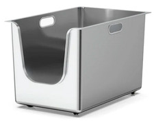 Ptlom Stainless Steel Big Cat Litter Box - XL