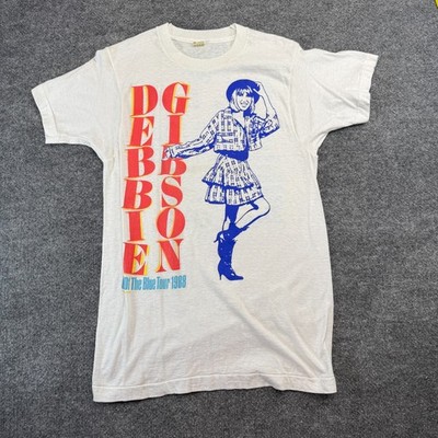 Vintage 1988 Debbie Gibson Electric Youth Shirt Women Small Concert Tour Tee 80s