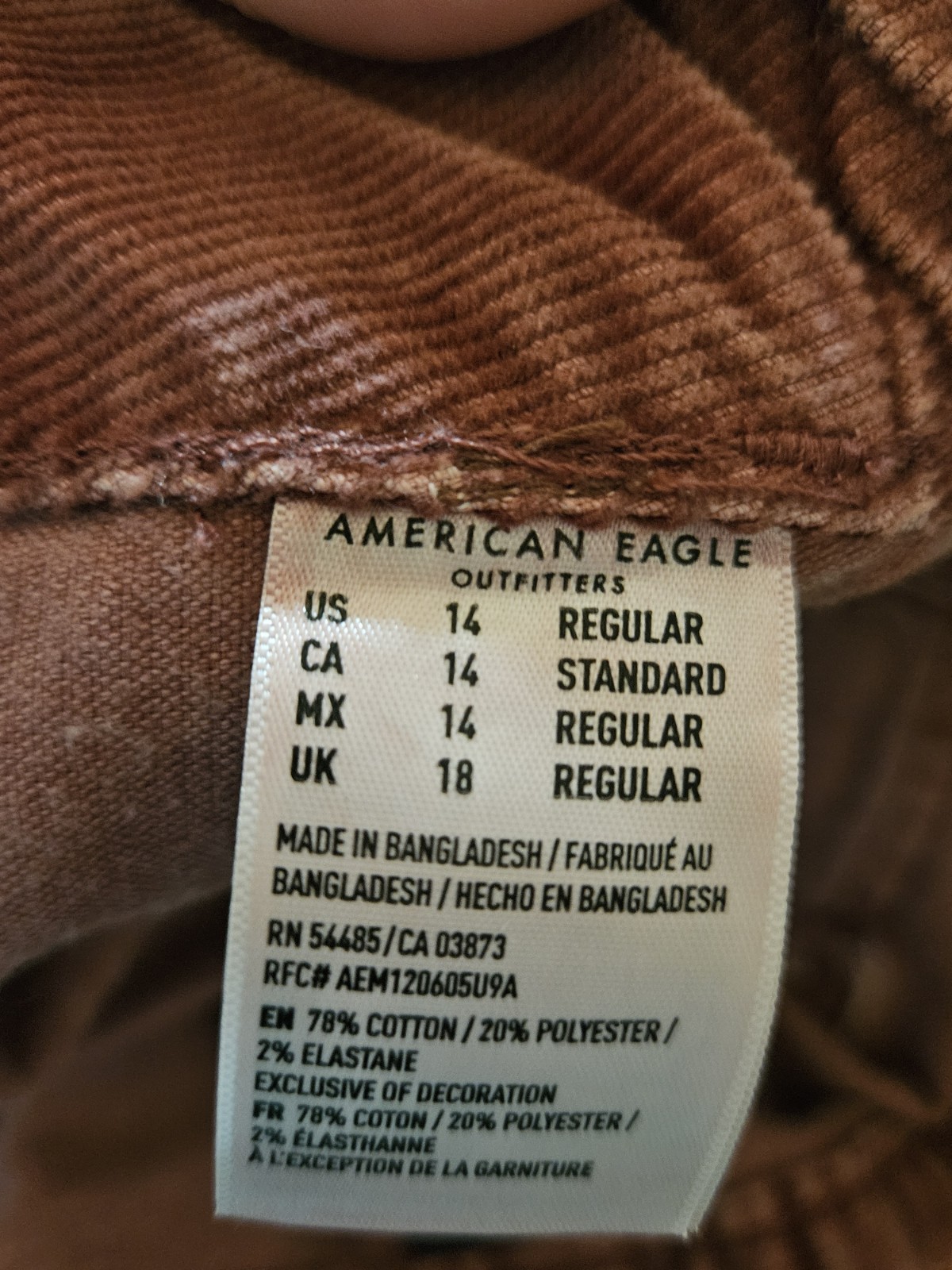 American Eagle Outfitters Raspberry Corduroy Mini… - image 12