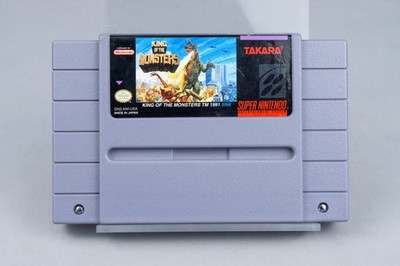 King of the Monsters Super Nintendo SNES Modul NTSC-U/C KM-USA