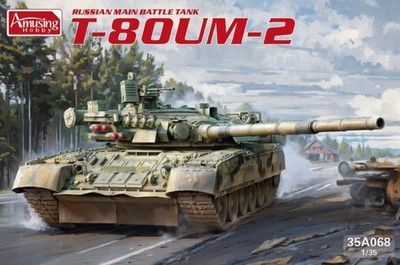 Amusing Hobby 1/35 T-80UM-2 Russian Main Battle Tank 35A068