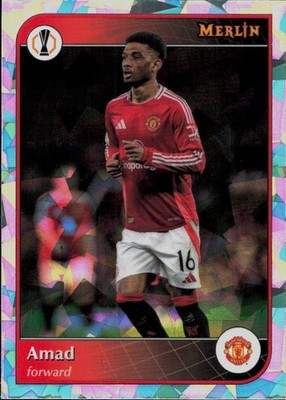 Amad 2024-25 Topps Merlin UCC Cracked Ice Refractor  #117