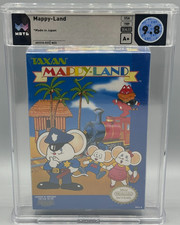 Mappy Land Nintendo NES Oval SOQ Sealed New WATA 9.8 A+ Graded Taxan