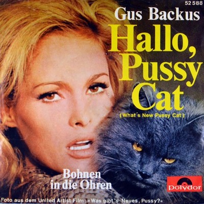 7'' GUS BACKUS Bohnen in die Ohren CV TOM JONES What's New Pussycat? POLYDOR 1965