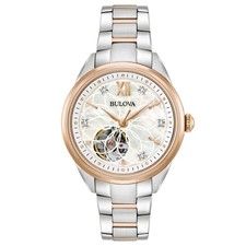 Orologio Bulova Donna Acciaio Sutton Lady Automatic _98P170