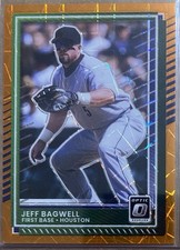 Jeff Bagwell 2025 Panini Donruss - Optic #25 Orange Lazer Prizm