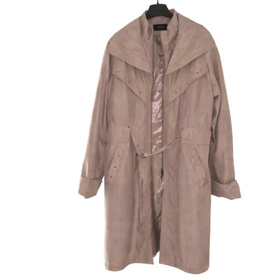 Damen Mantel beige elegant Trenchcoat leicht Übergangszeit