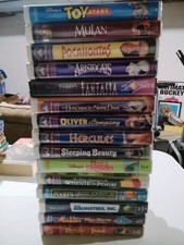 Walt Disney Masterpiece Collection VHS Lot 15