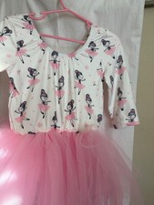 Two Mila  Rose Ballerina Tutus size 5/6 in pink cute patterns new without tags