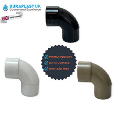 Pvc Solvent Weld Waste Pipe Fittings 32, 40, 50mm Black, Grey, White - 1 Postage