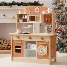 Realistic Toy Kitchen Set for Boys and Girls, Ages 3 