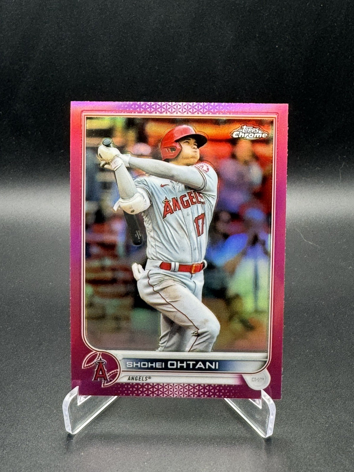 2022 Topps Chrome - Shohei Ohtani #1 Pink Refractor