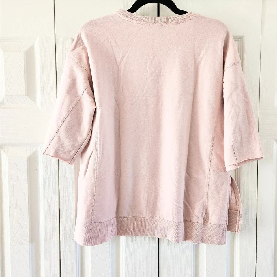 Sudadera Wildfox But First Cocktails Rosa Mangas Cortadas Para Mujer Mediana Foto 3 de 4