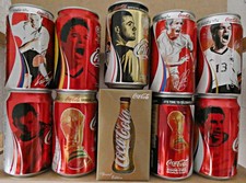 COCA-COLA CANS/DOSEN SET  WORLD CUP 2006 in DEUTSCHLAND aus THAILAND
