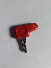 Replacement KEY for KRAUSER Panier. Suit Type K4 or K5. KEY number 106