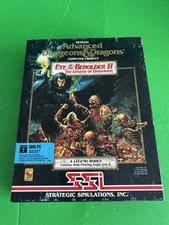 SSI Advanced Dungeons & Dragons*Eye Of The Beholder II*Big Box Role Playing Game