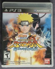 Naruto Shippuden Ultimate Ninja Storm Generations (PS3, 2012) CIB w/ Manual