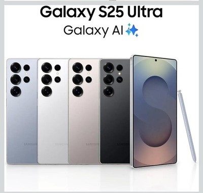 未使用Samsung Galaxy S25 Ultra チタニウムグレイ256 Samsung Galaxy S25 Ultra - 256 GB - Titanium Gray (Unlocked) for