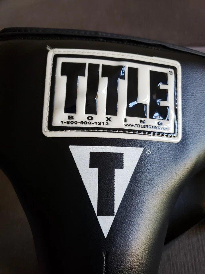 Vintage TITLE Boxing Groin Protector Boxing Black Size Small - VERY MINOR USE! - Image 3 of 4