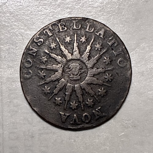 1785 Nova Constellation Copper “Pointed Rays” VF Rare