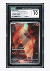 Pokemon CGC 10 GEM MINT Charmander AR 2023 168/165 SV2a Japanese