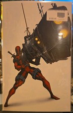 DEADPOOL #1 MIGUEL MERCADO RAPPORTO 1:100 RI VIRGIN INCENTIVE MARVEL 2023