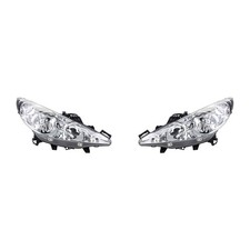 Scheinwerfer Set passend für Peugeot 207 02/06- H1 H7 Links Fahrerseite & Rechts