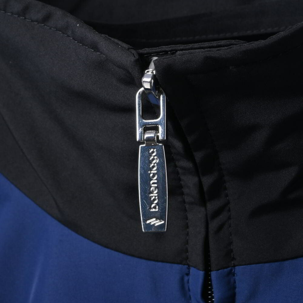 Balenciaga Oversized Track Jacket L Blue 100% Polyester Balenciaga Oversized Track Jacket L Blue 100% Polyester
