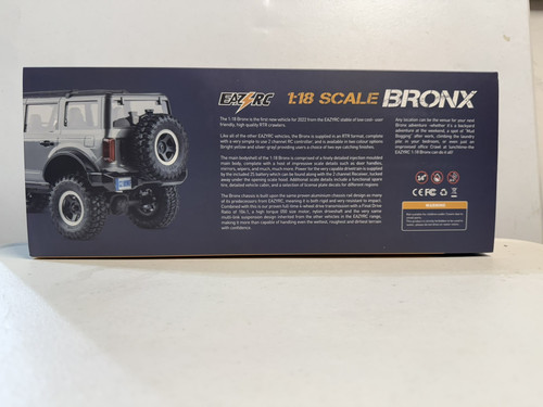 EAZYRC/FMS 1/18 Bronx/bronco 4WD RTR RC Crawler Yellow - Picture 6 of 7