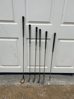 Vintage Patty Berg Cup Defender Right HandedSet 3 5 7 9 Putter And 3 Wood