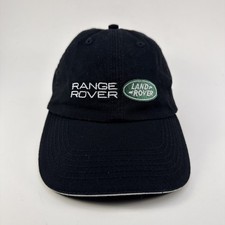 Land Rover Of Orlando Range Rover Hook Loop Strap Hat Cap Adult Size Black