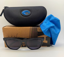 Costa Aleta 06S9108-0654 Black/Gray 580P Women Sunglass
